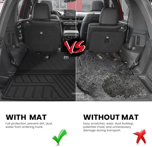LASFIT All Weather Cargo Mats for Honda Pilot 2023-2026【Custom Fit】 - Image 4