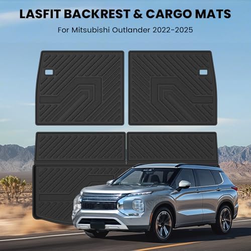 LASFIT Cargo&Backrest Mats for 2022-2025 Mitsubishi Outlander - Image 3