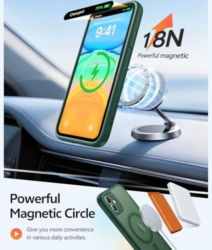 FNTCASE for iPhone 11 Phone Case, Fit for Magsafe, Full Camera Protection - Image 3
