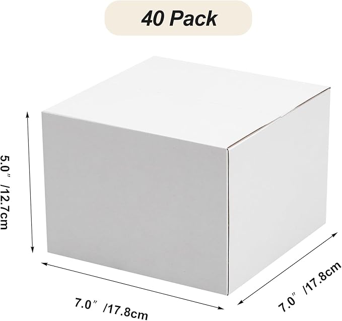 Calenzana 7x7x5 Shipping Boxes Set of 40 - Image 2