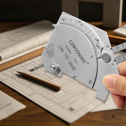 MG-8 Cam-Type Fillet Weld Gauge Stainless Steel Bridge cam Welding Inspection Ruler - Image 7