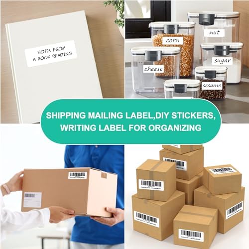 L Liked 2"x4" Printable White Label Stickers 1000 Labels 100 Sheets - Image 6