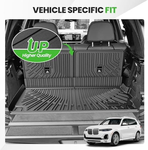 Cartist Cargo Liner for BMW X7 2019-2026, All Weather Cargo Mats for X7 Accessories, Heavy Duty TPE Trunk Mat, Car Accessories - Image 2