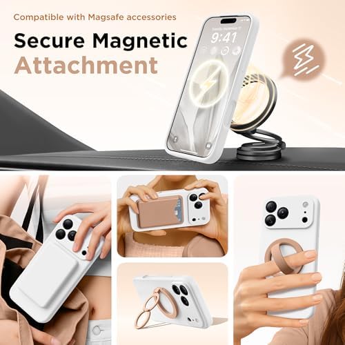 GolbinBox Magnetic for iPhone 18 Pro Case/17 Pro Case, White - Image 4