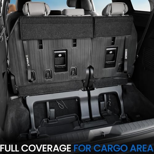Floor Mats for Toyota Sienna 2021-2026 8 Seats, with Cargo Mat - Image 6