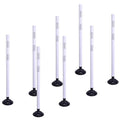 BESEA 8 Pack 36 Inch Traffic Delineator Posts by BeSea