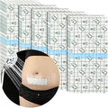 50 Pcs Waterproof Shower Protector Bandage | 6x10 Inch Large Wounds Showering Cover for Knee Replacement Surgery C Section Post Abdominal Surgery Hip Incision Adhesive Dressing Transparent Film by Unknown