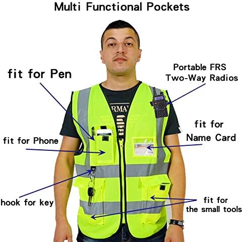 zojo High Visibility Safety Vests - Image 4
