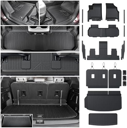 Floor Mats for Chevy Traverse & GMC Acadia 2024-2026 7 Seats by JOULARISE