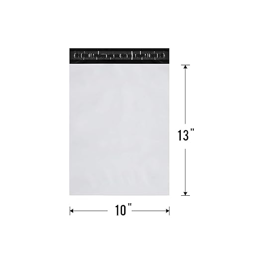 KKBESTPACK 10x13 Poly Mailers Self Sealing Shipping Envelopes CPB68 Waterproof - Image 2