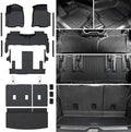Floor Mats for Chevy Tahoe/GMC Yukon/Cadillac Escalade 2021-2026 by JOULARISE
