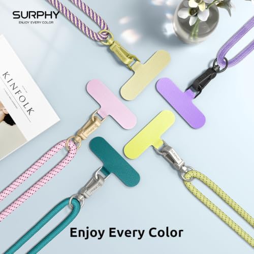 SURPHY Phone Lanyard Crossbody, Phone Strap Crossbody with 2 Tether Tabs - Image 6