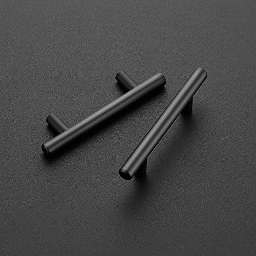 Ravinte Cabinet Handles,5" Length,3" Hole Center,Matte Black,30 Pack - Image 2