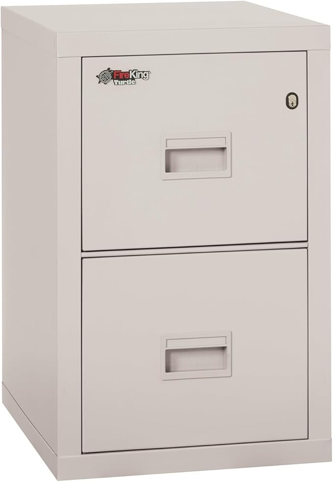 FireKing Turtle Vertical 2 Drawer Legal and Letter Fire Safe File Cabinet by FireKing