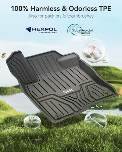 3W Floor Mats & Cargo Liner Fit for Honda Civic Sedan 2022-2026 - Image 6