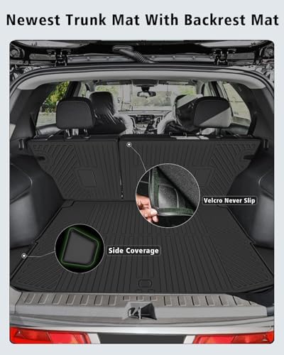 Floor Mats & Cargo Mat & Backrest Mat for Chevy Trailblazer FWD 2021-2026 - Image 3