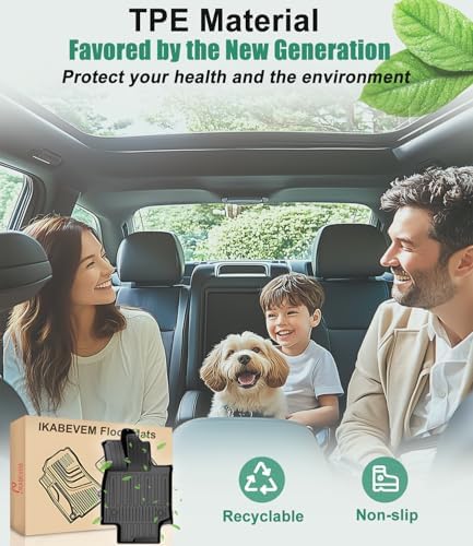 Custom Fit Floor Mats & Cargo Liner for Lexus RX350/RX350h/RX500h 2023-2026 (Excludes RX450h+ PHEV), Heavy Duty TPE All-Weather Trunk Mat - Image 6