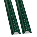 SmartSign - K-153-8M-2 U-Channel Sign Post, Medium Weight | 8' Tall Baked by SmartSign