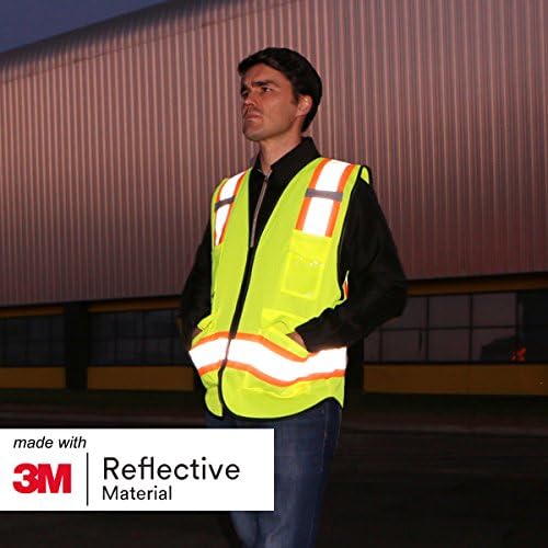 Salzmann Mesh Safety Vest | Hi Vis Reflective Vest | US ANSI/ISEA 107 - Image 4