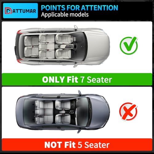 2nd Row Back Seat Cover for 2010-2024 Toyota 4 Runner 7 Seat - Image 4