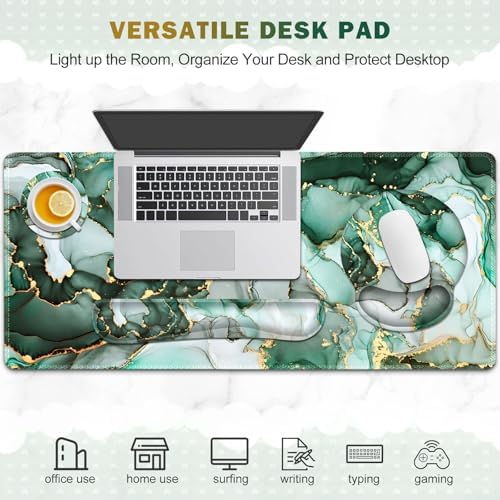 Gaming Mouse Pad, Large Desk Mat, Cute Desk Pad Protector 4in1 XXL Mousepad - Image 7