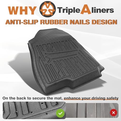 TripleAliners Trunk & Floor Mats for 2025-2026 Subaru Forester, Not Hybrid - Image 5