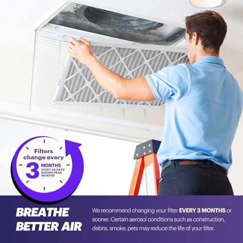BNX TruFilter 14x24x1 Air Filter MERV 8 (4-Pack) - MADE IN USA – Dust & Pet Defense Air Conditioner HVAC AC Furnace Filters for Dust, Pet, Mold, Pollen MPR 600 – 700 & FPR 5 - Image 7