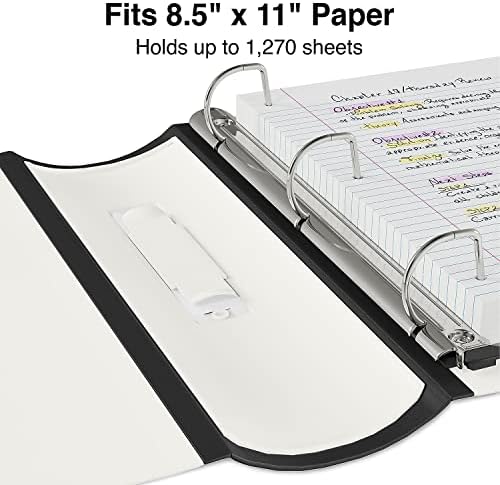 Staples Better 5-Inch D-Ring View Binder, Reinforced Spine - Image 4