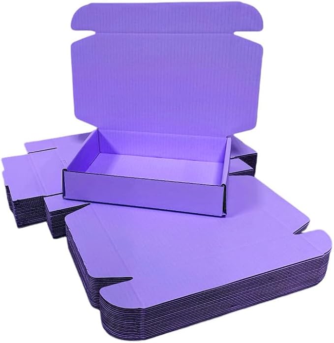 30 Pcs 15.8 x 11.8 x 1.6 inches Large Size Corrugated Cardboard Gift Boxes - Image 3