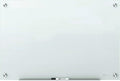 Quartet Magnetic Glass Dry Erase White Board, Infinity Frameless Mounting by Quartet