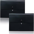 Cesil 2Pcs 13 Pockets Accordion File Organizer Expanding File Folders by CesilOfficeSupplies