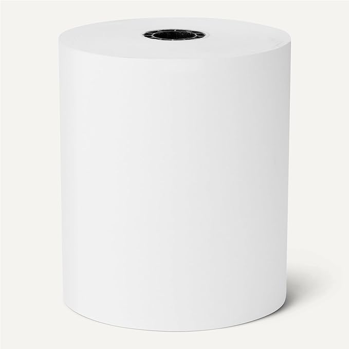 Amazon Basics Thermal Paper Receipt Rolls, POS Receipt, 3 1/8" x 230', 50 Rolls - Image 3