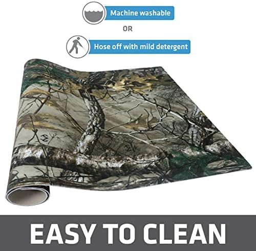 Drymate Dog Crate Mat Liner, Absorbs Urine, Waterproof, Non-Slip, Washable Puppy Pee Pad for Kennel Training - Use Under Pet Cage to Protect Floors, Thin Cut to Fit Design (USA Made) (RTree)(18"x24") - Image 6