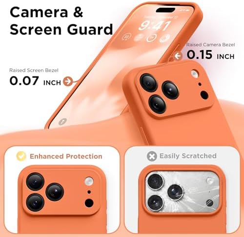 GolbinBox Magnetic for iPhone 18 Pro Case/17 Pro Case, Starry Orange - Image 5