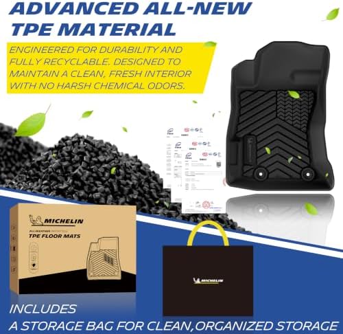 Michelin Vehicle Mats for 2018-2023 Subaru Crosstrek/2017-2023 Impreza - Image 7