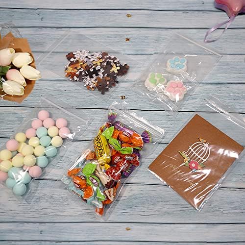iMailer - 100 Count - 4" x 6" Small Plastic Bags- Reclosable Zip Bags 2 Mil with Lock Seal Zipper for Treats, Snack, Photo, Jewelry, Party Favors, Party Favors (Pack of 2) - Image 6