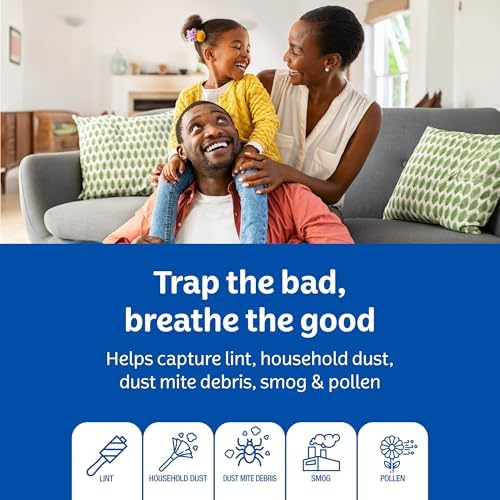 Kleenex Allergen Air Filter 20x25x1 Inches - 8 MERV RATING (4-Pack) - Image 7