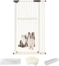 Lumizone Extra Tall Pet Gate 55.12" High Pressure Mounted 34.06"-38.38" Extra by Lumizone