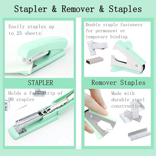 Scindaly Office Desk Accessories 12-Piece & Desk Organizers and Accessories - Image 3