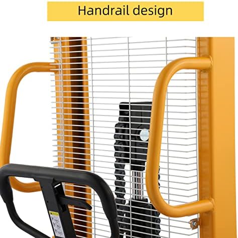 APOLLOLIFT Manual Pallet Stacker 2200lbs Capacity 63" Lift Height - Image 6