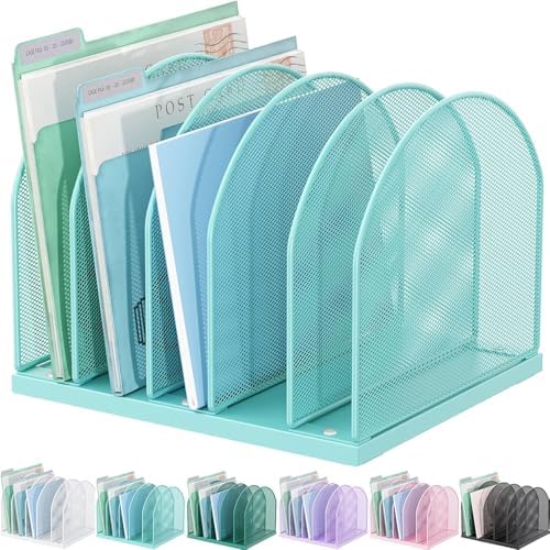 gianotter Desktop File Organizer with 5 Compartments by gianotter