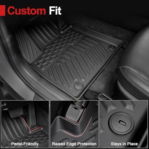 Floor Mats for 2021-2025 2026 Kia Sorento Gas - Image 3