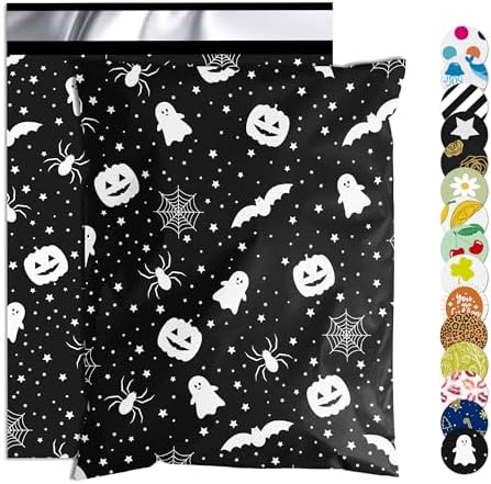 Halloween Poly Mailer 6x9 Inch 100 Pcs by JOWLROEL