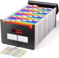 ABC life 26 Pockets Accordion File Organizer, Expanding File Folders by ABClife