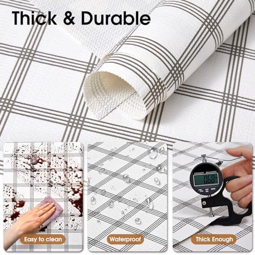 Beautysaid Shelf and Drawer Liner for Kitchen Cabinet Non Adhesive Non Slip - Image 3