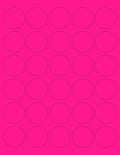 NextDayLabels - 8-1/2 x 11 Neon Color High Light Fluorescent Labels by NextDayLabels