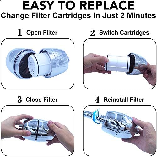 Aqua Elegante Chlorine Shower Water Filter - Replacement Cartridge - Image 5