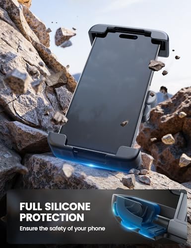 Lamicall Bike Motorcycle Phone Mount Holder - [1s Quick Lock] - Image 6