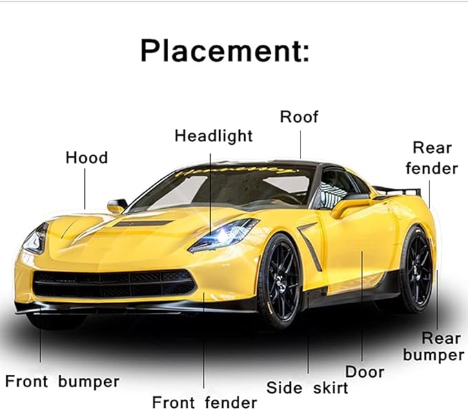 SUMAGITIN 7.5mil TPU Clear Car Paint Protection Film Self Healing Adhesive - Image 3