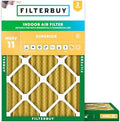 Filterbuy 24x30x2 Air Filter MERV 11 Pet & Allergy Defense (2-Pack) by Filterbuy